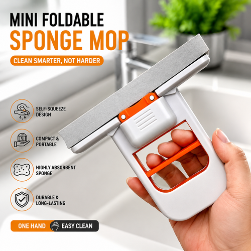 Magic Mini Squeeze Mop - Multi Functional Foldable Mop